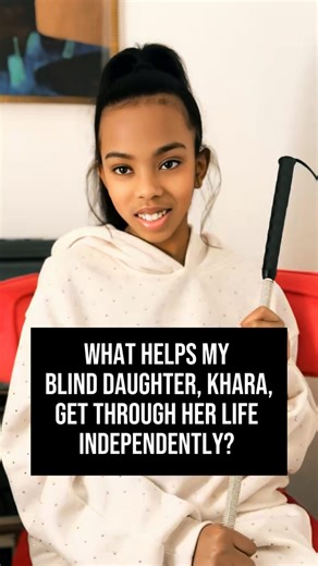 7K views · 2K reactions | My daughter Khara is blind, and today we...