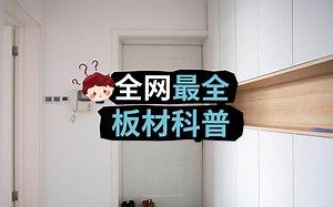 第一个把各种板材讲清楚的视频，看不懂算我输！！