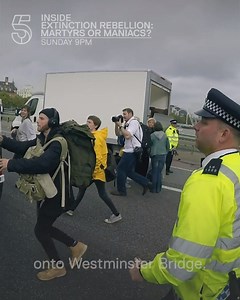 1.3M views · 5.7K reactions | The Extinction Rebels are gearing up to take London. But the police have other ideas. | Channel 5 | Facebook