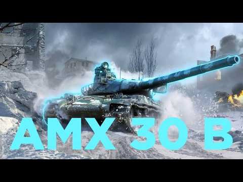 AMX 30 B Средний танк без минусов | Tanks Blitz