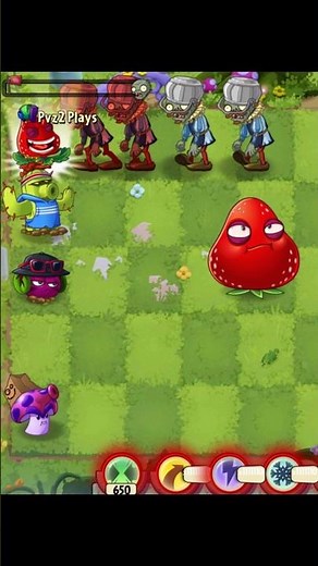 Strawburst & Cactus Vs. Renai Buckethead / Plants Vs. Zombies 2