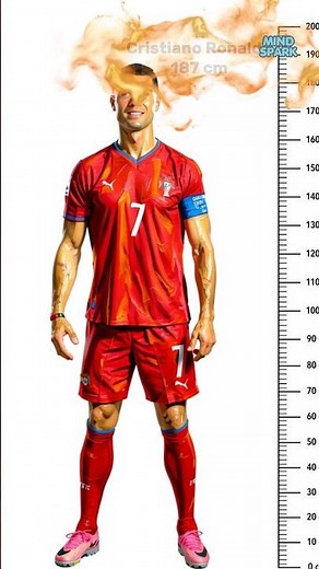 How Tall Are Football Legends? 😱 (You Won't Believe Haaland's Height!)