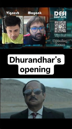 The opening scene of Dhurandhar sets up everything perfectly #rmadhavan #dhurandhar #ranveersingh