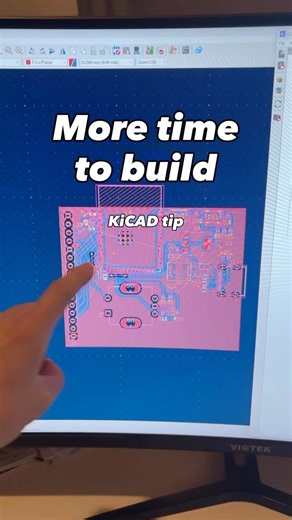 KiCAD tip to free up time!