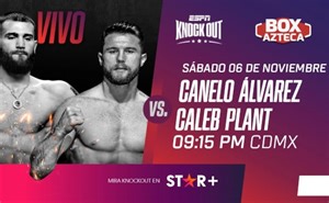 Canelo Álvarez vs Caleb Plant EN VIVO por Box Azteca y ESPN en México y Latinoamérica