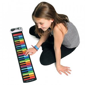 5 comments | 49 Keys Rainbow Piano - Roll up Piano 3yrs+ Was @5700/-...