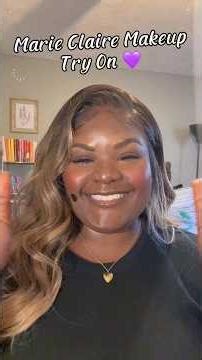 Trying Out New Makeup | Marie Claire 💜 ‪@dollartree‬ ‪@marieclaire‬ #makeup #spring #girl #pretty 👑