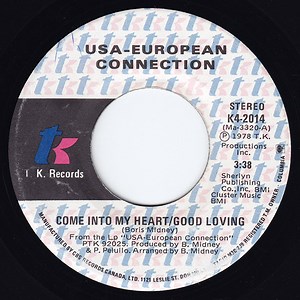 USA-European Connection - Come Into My Heart/Good Loving