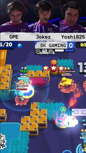 SK Gaming with a textbook defensive play! #BrawlStars #BrawlCup #BSC25