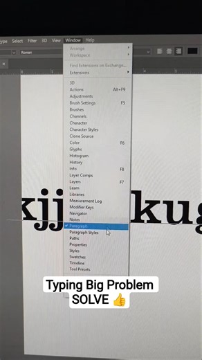 Photoshop Typing Problem Fix 🔥 | Marathi Tutorial | Text Tool Not Working Solution