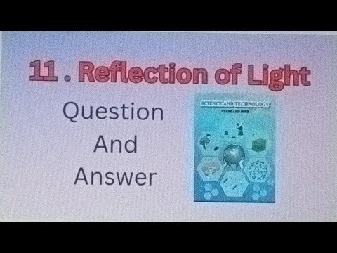 📘9th Science | Chapter 11 | Reflection of Light | Questions And Answers📘