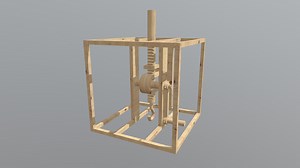 Pignone e cremagliera / Rack and pinion - 3D model by Marta_fab