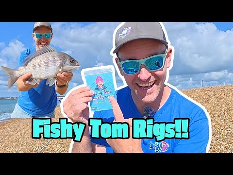 Beach Fishing for Big Bream 🎣 Fishy Tom Rigs, Bait, Casting & Rig Tutorial