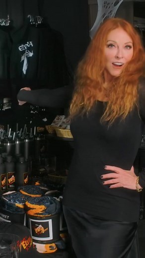 Stop by the @Knott’s Scary Farm Legacy Store this Halloween for exclusive Elvira merch! #elvira #elviramistressofthedark #knottsscaryfarm