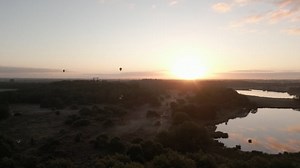 Balloon Ride, Balloon, Sunrise. Free Stock Video
