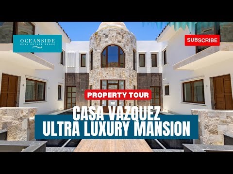 Cabo’s Ultimate Luxury Home Tour||Unbelievable $5.6M Estate with Private Spa & Cinema! CASA VAZQUEZ!