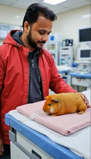 Injured Guinea Pig Rescue 🐹 | Heart Touching Small Pet Rescue & Recovery Story #rescueefforts #fyp