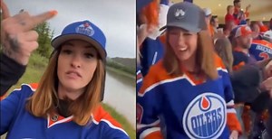 Legendary Oilers flasher speaks and says "f*ck you" to her haters | Daily Hive | Sports
