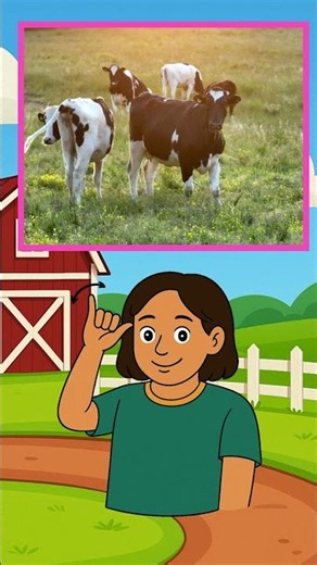 Carly the Cow Song Clip | Learn the ASL Sign for Cow
