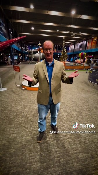Our Gen Z intern is at it again. Science Museum Oklahoma is a whole vibe. Trust. #ExploreSMO #ScienceMuseumOklahoma #OklahomaCity #OKCAdventureDistrict #okc #sciencemuseum #ThingstodoinOKC #Science #familyfriendlyokc #genz #genzhumor #sciencefun #omniplex
