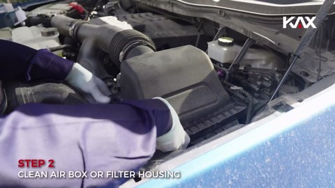 KAX Engine Air Filter, CA11946 Replacement for Ford Transit-250 2015-2024, Transit-350 2015-2020 2022-2024, Transit-150 2015-2024, Transit-350 HD 2015-2024