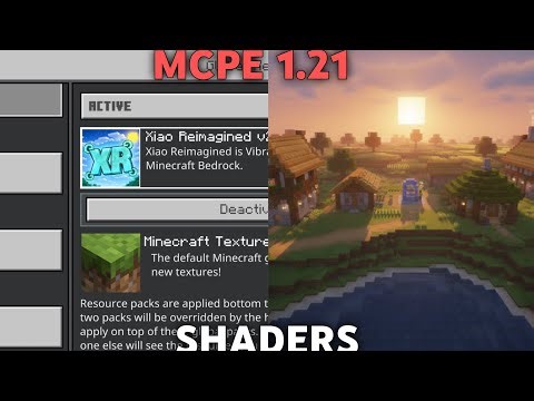 BEST Shaders for Minecraft PE 1.21.130 || Xiao Reimagined - Android Shader Pack