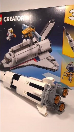 Rocket (31117) from LEGO Creator Space Shuttle Adventure | Top Brick Builder #shorts
