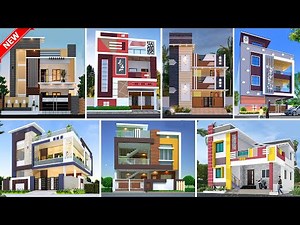 Top 40 Modern 2 Floor House Front Elevation Designs 2022 | Double Floor Small Home Front Designs