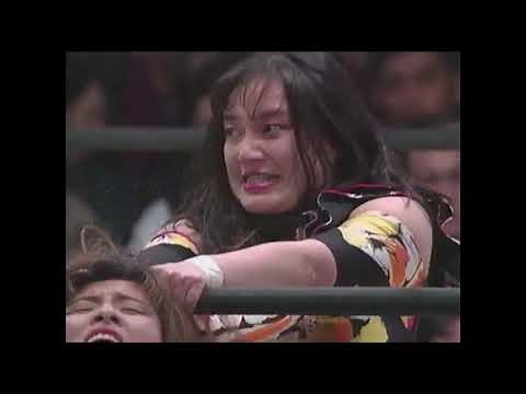 ピリピリ対抗戦▶下田美馬vs半田美希LLPWSUPER HURRICANE青葉城上陸1994年4月9日宮城県スポーツセンター"全日本女子プロレス公式