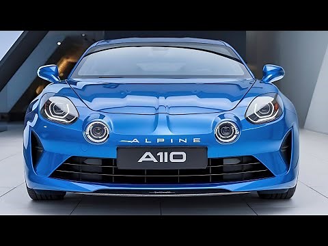 2025 Alpine A110: The Ultimate Lightweight Sports Car Experience! | Auto Insider