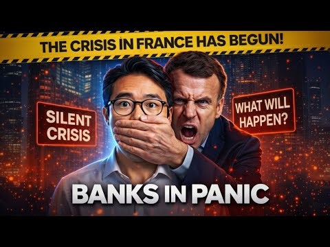 The French banking system is in crisis - Europe is collapsing