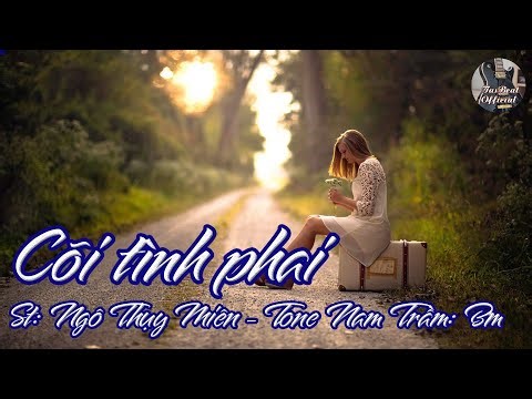 Karaoke Cõi Tình Phai (Version 2) Tone Nam Trầm | TAS BEAT