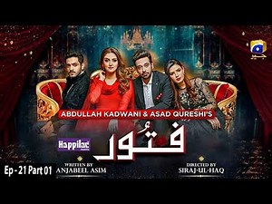 Fitoor - Ep 21 Part 01 [Eng Sub] Digitally Presented by Happilac Paints - 13th May 21 - HAR PAL GEO