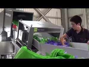 Waste plastic bag reclaim machine