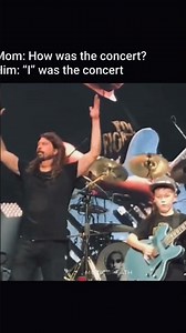 Younger kid like to play metallica in #Foo_fighter show #shorts #foryou.