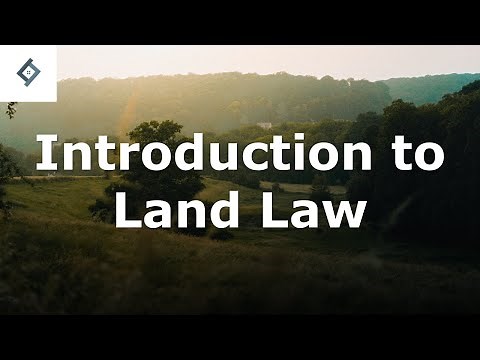 Introduction to Land Law