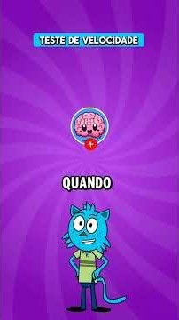 Quiz Teste De Velocidade! #quiz #quiztime