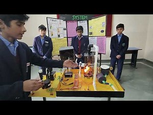 Waste to Energy Power Plant Working Model | Combustion Process Explained (Class-VI Project)