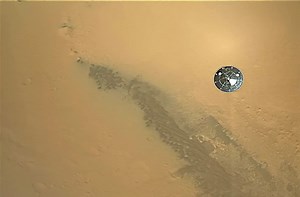 First full HD video of Curiosity descent.