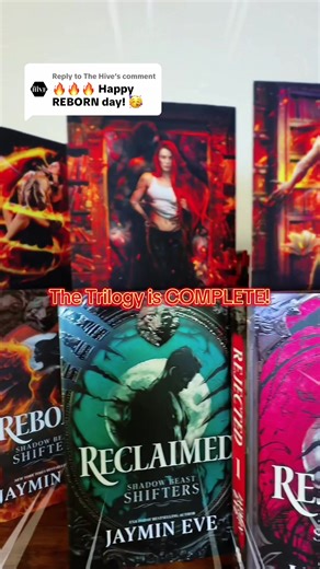 Replying to @The Hive The Shadow Beast Shifters series is a dark, paranormal romance by author Jaymin Eve, featuring a tough heroine, an antihero, and a
