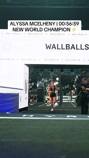 Alyssa McElheny HYROX World Champion 2026 – 00:56:59 Win