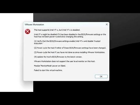 How to Fix " Intel VT-x is disabled " on ASUS Motherboard