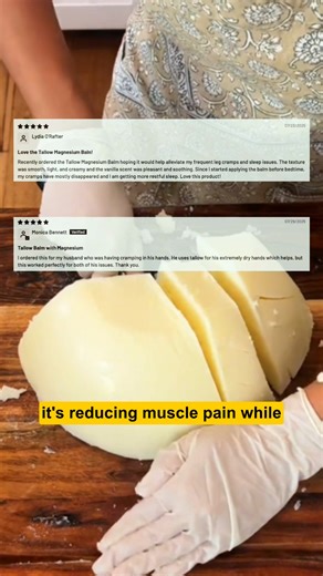 2.7K views | Dead Sea Mangesium Tallow Balm. Here's why it works:...