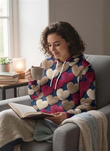 Seamless Heart Pattern Digital Download Plushie Repeat Pattern 5000x5000 PNG, Photoshop PAT File Fabric, Hoodie & Home Decor Design - Etsy