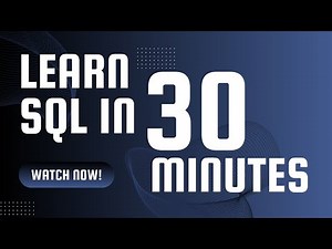 SQL Crash Course in Hindi | SQL for Beginners | Learn SQL in 30 mins