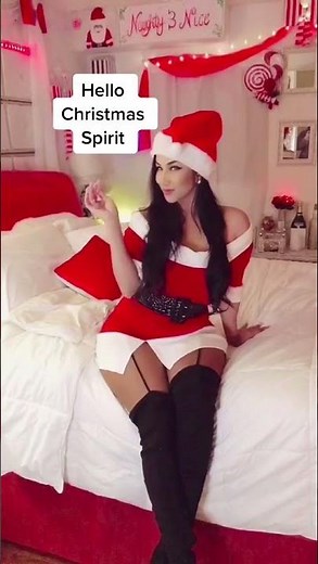 Christmas Spirit hot girl