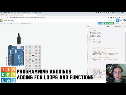 Programming For loops and Functions in TinkerCAD
