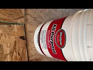 How to use all purpose joint compound