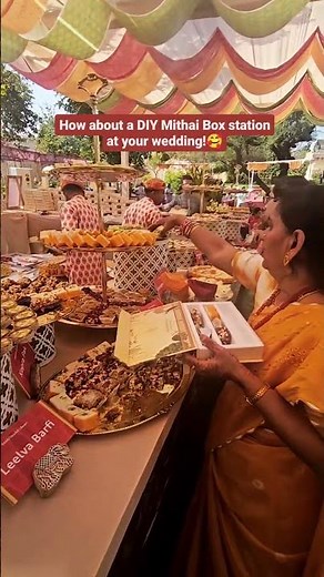 DIY Mithai Box as Thank You Gifts | Wedding Favors