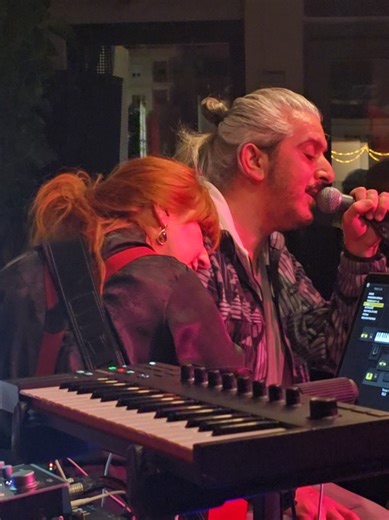 ✨️Νύχτα μαγικιά ✨️ Η Μαρία Παπαγεωργίου συναντά τον Γιάννη Χαρούλη στον Άγιο Νικόλαο! #concert #mariapapageorgiou #xaroulis #live #love @Maria Papageorgiou